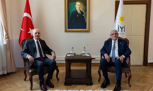 TBMM Başkanı Kurtulmuş, İYİ Parti'yi ziyaret etti
