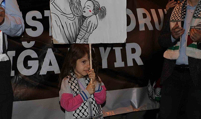 Ankara Filistin Dayanışma Platformu'ndan İsrail'in Refah'a gerçekleştirdiği saldırılara protesto yürüyüşü