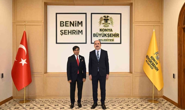Bangladeş'in Ankara Büyükelçisi Hag, Başkan Altay'ı ziyaret etti