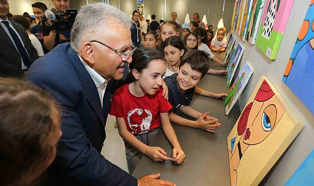 Başkan Büyükkılıç: "Sanat merkezi dolup taşıyor"