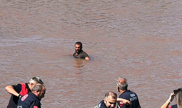 Bindiği at kaçırdı, Kızılırmak'ta boğulmaktan son anda kurtarıldı
