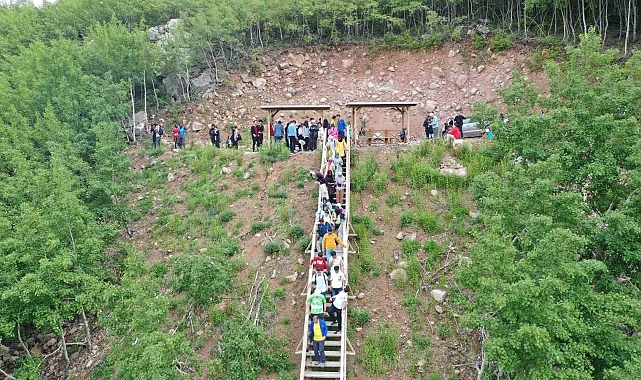 Doğaseverlerin gözde mekanı Ortaseki Ormanları