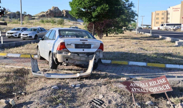Nevşehir'de trafik kazası: 3 yaralı