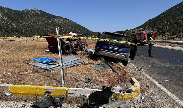 Otomobil ile cip çarpıştı: 2 ölü, 2 yaralı