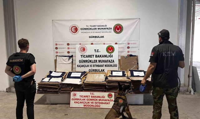 276 kilogram uyuşturucu maddenin Türkiye'ye girmesi engellendi