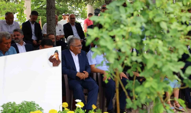 Başkan Büyükkılıç, 15 Temmuz kahramanlarından Şehit Cennet Yiğit'i de unutmadı