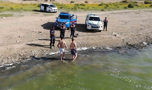 Jandarma dron devriyesiyle böyle can kurtarıyor