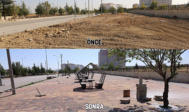KMÜ Çevresi Modern Hale Getiriliyor