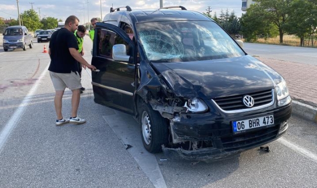 Konya'da hafif ticari aracın çarptığı elektrikli bisiklet sürücüsü hayatını kaybetti