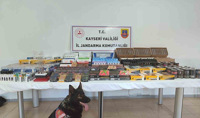 Jandarmadan 1 milyon TL'lik kaçak sigara operasyonu