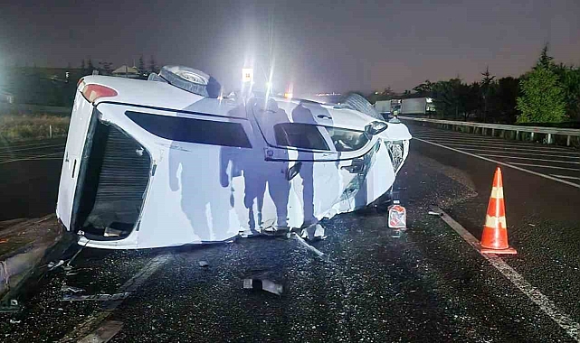 Kamyonet ile tır çarpıştı: 1 yaralı