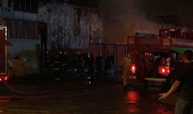 Konya'daki fabrika yangını kontrol altına alındı
