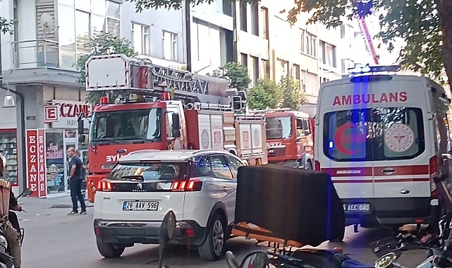Korkutan yangın büyümeden söndürüldü