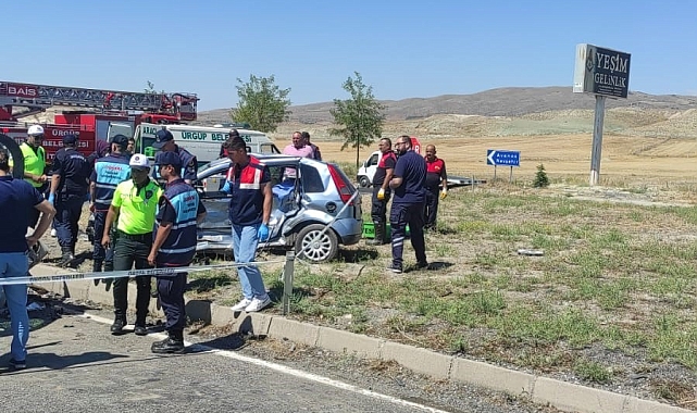Nevşehir'de trafik kazası: 1 ölü, 4 yaralı