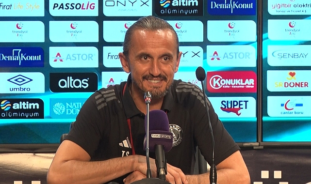 Tuncay Şanlı: "İyi bir ekip olmaya çalışıyoruz"