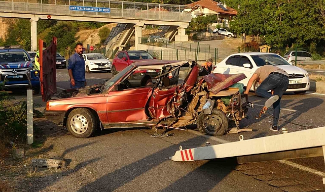 Yozgat'ta trafik kazası: 2 yaralı