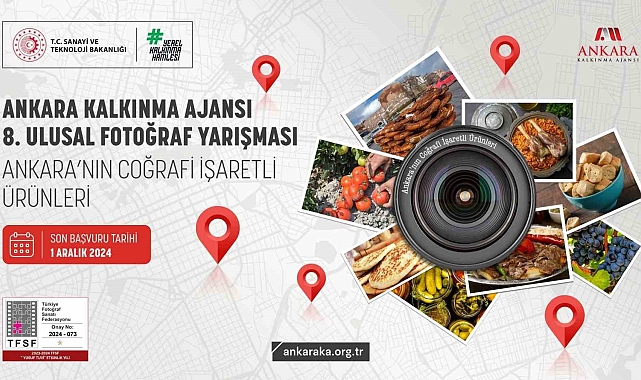 Ankara Kalkınma Ajansı 8. Ulusal Fotoğraf Yarışması'na başvurular 1 Aralık'ta sona erecek