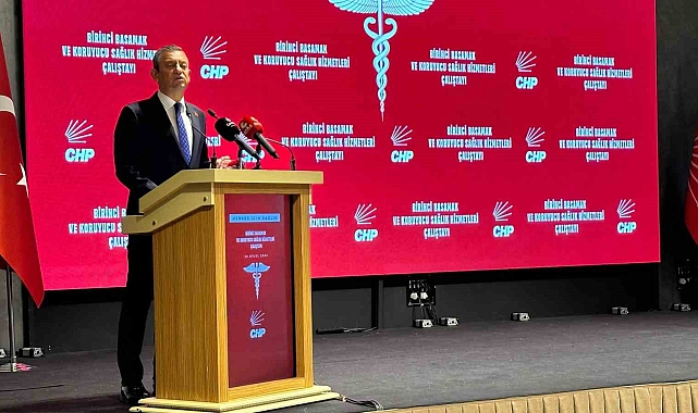 CHP Genel Başkanı Özgür Özel: " Gemi tam olarak karaya oturdu"