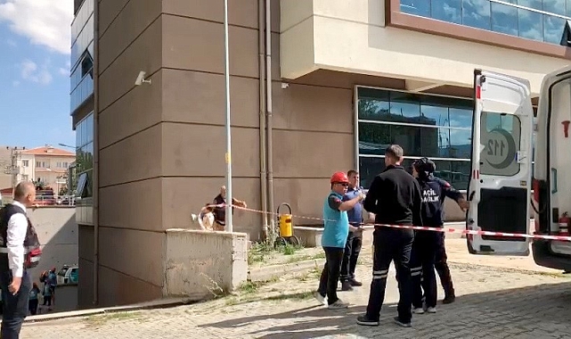 Çiftlik Devlet Hastanesi'nde gerçeğini aratmayan tatbikat