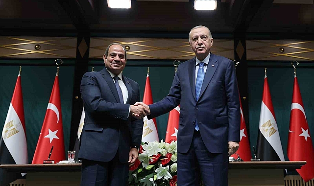 Cumhurbaşkanı Erdoğan: "Türkiye ve Mısır, Filistin meselesinde ortak bir duruşa sahiptir"