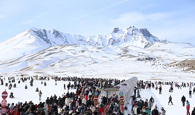 Erciyes'e karavan park geliyor