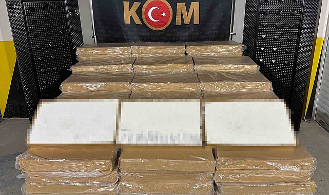 Eskişehir'de 600 bin TL'lik kaçak sigara ele geçirildi