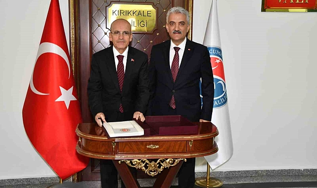 Hazine ve Maliye Bakanı Şimşek Kırıkkale'de