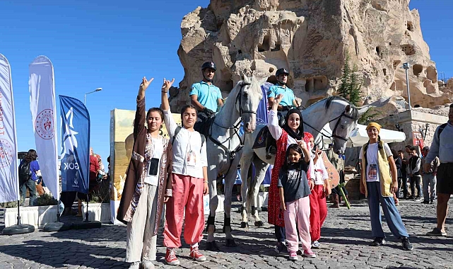 Kapadokya'da okçuluk festivali düzenlendi