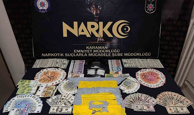 Karaman'da 3 kişi uyuşturucudan tutuklandı