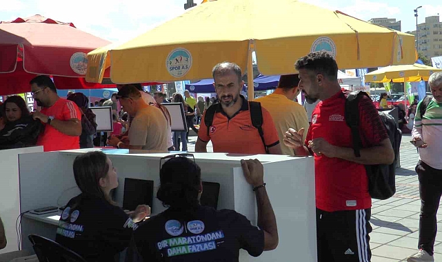 Kayseri Yarı Maratonu'nda bebekler de yarıştı