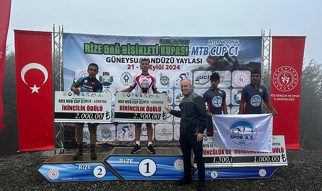 Kayserili sporcular Rize'den 3 madalya ile döndü