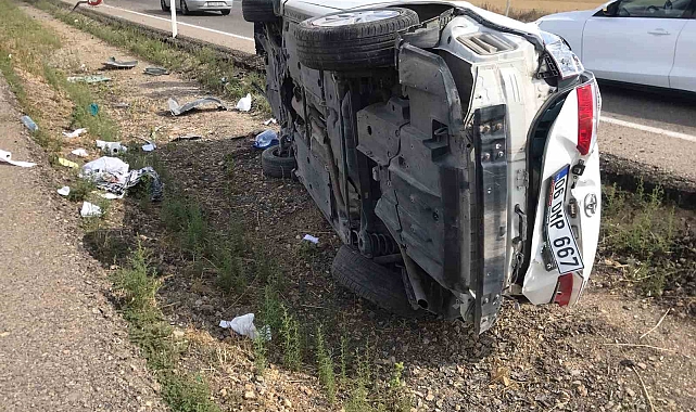 Kırşehir'deki trafik kazası: 5 kişi yaralandı