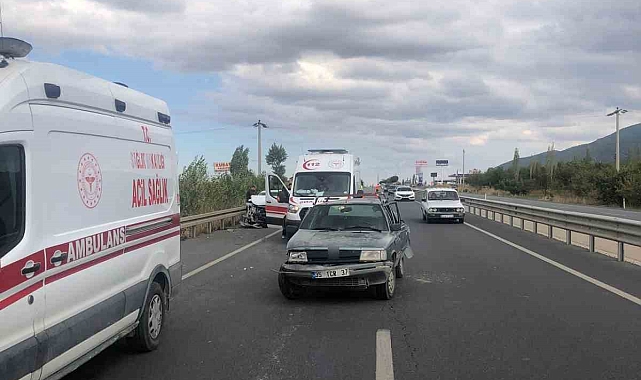 Konya'da 2 otomobil çarpıştı: 4 yaralı