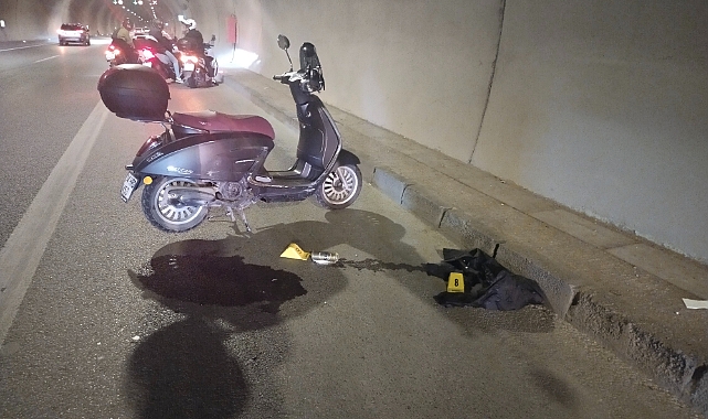 Motosiklet devrildi: 1 ölü, 1 yaralı