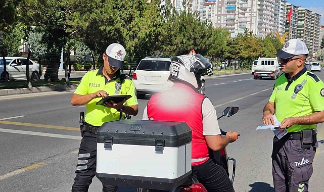 Niğde'de 1 ayda 750 motosiklet sürücüsü denetlendi, 60 motosiklet trafikten men edildi