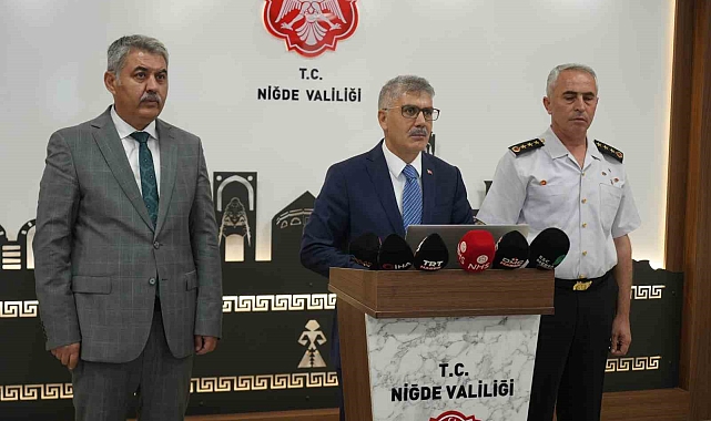 Niğde'de İl Güvenlik ve Asayiş Toplantısı yapıldı