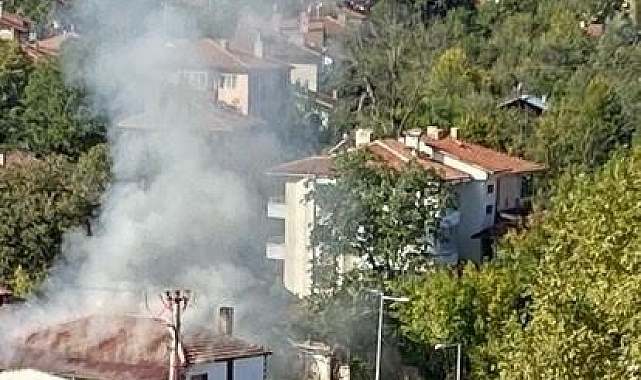 Sosyal tesiste çıkan yangın ekipler tarafından söndürüldü