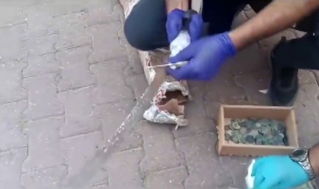 Tarihi eser kaçakçılarına dedektör köpekli operasyon: 3 gözaltı