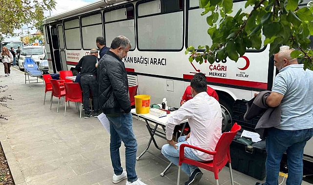 Tomarzalılar kan bağışladı