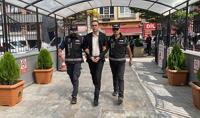Zimmetine 1 buçuk milyon TL geçiren şüpheli adliyeye sevk edildi