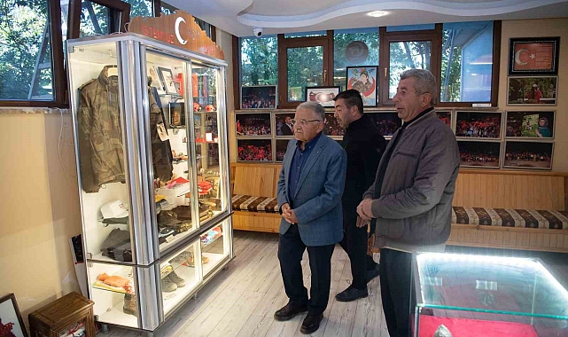Başkan Büyükkılıç; 15 Temmuz şehidi Cennet Yiğit'in ailesini ziyaret etti