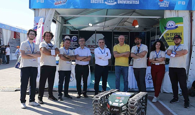 ERÜ, TEKNOFEST Adana'da yerini aldı