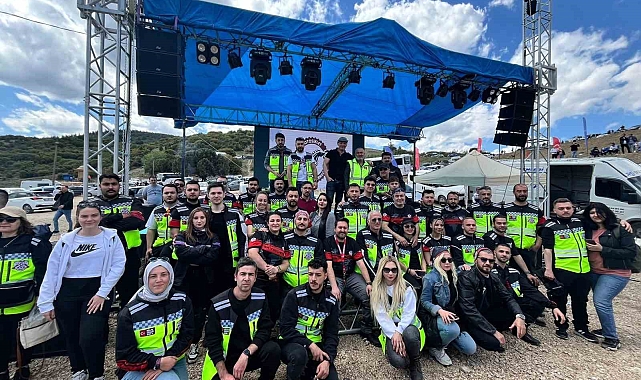 Eskişehir'de motosiklet kulübünden örnek davranış