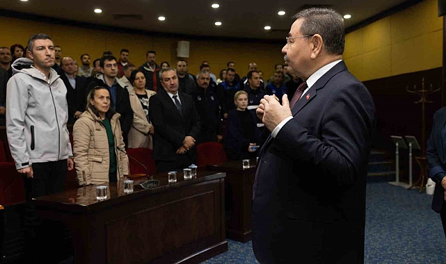 Gölbaşı Belediyesi'nden personellerine 'Afetler ve Afetlerden Korunma Bilinci' paneli