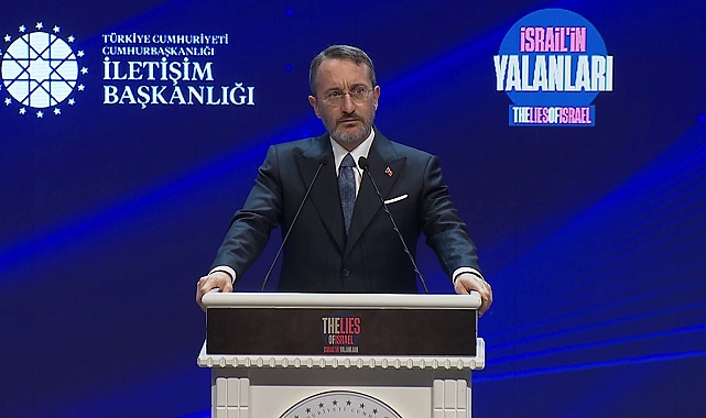 İletişim Başkanı Altun: "İsrail'in Yalanları Platformu tarihe önemli bir kayıt olarak düşülecek"