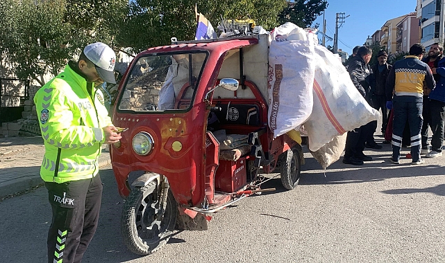 Karaman’da elektrikli motosikletler çarpıştı: 1 yaralı