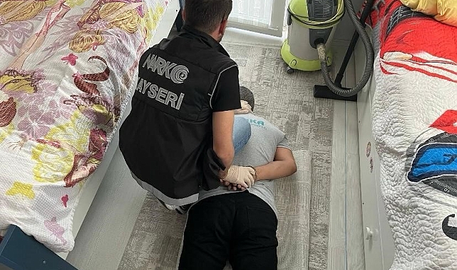 Kayseri'de 'torbacı' operasyonu: 1 gözaltı