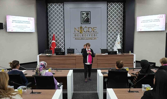 Niğde Belediyesi'nden kadın personele farkındalık eğitimi