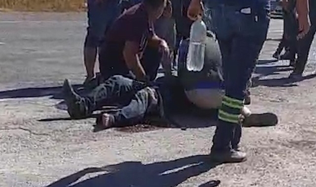 Niğde'de motosiklet ve otomobil çarpıştı, 1 kişi ağır yaralandı