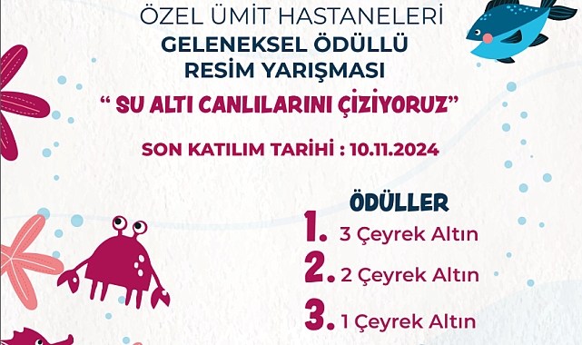 Özel Ümit'te su altı resimleri yarışacak